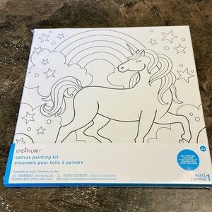 CREATOLOGY | New | 2 Canvas Painting Kits | 10”X 10” | DIY |Acrylic Paints |Kids